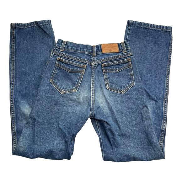 Vintage Britannia Jeans Size 13 Juniors 90s Straight Leg Paper Tag 100% Cotton - Picture 6 of 12